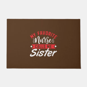 Geschenk für Krankenschwester   Meine Lieblingssch Fußmatte
