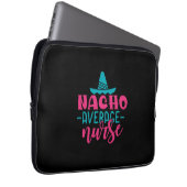 Geschenk für Krankenschwester | Nacho Average Nurs Laptopschutzhülle (Vorne Rechts)