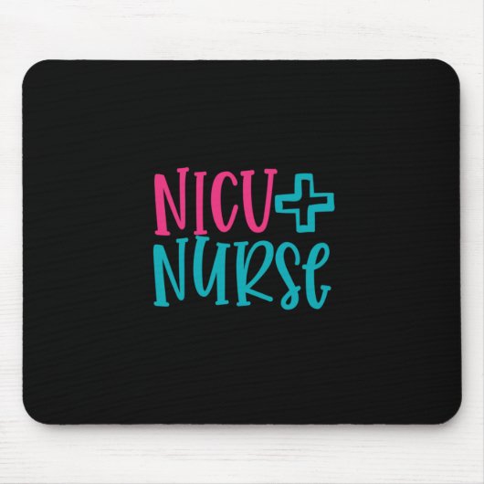 Geschenk für Krankenschwester | NICU Nurse Mousepad (Vorne)