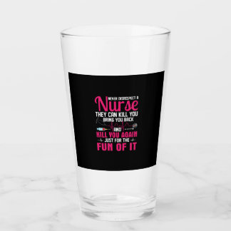 Geschenk für Krankenschwester | Nie eine Krankensc Glas