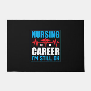 Geschenk für Krankenschwester Pflegeberuf Ich bi Fußmatte