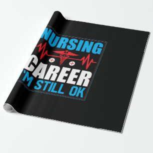 Geschenk für Krankenschwester   Pflegeberuf Ich bi Geschenkpapier