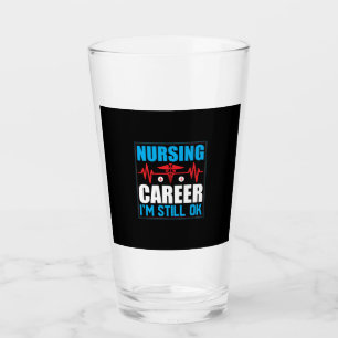 Geschenk für Krankenschwester Pflegeberuf Ich bi Glas