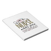 Geschenk für Krankenschwester | Proud Super Nurse Notizblock (angewinkelt)