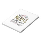 Geschenk für Krankenschwester | Proud Super Nurse Notizblock (Rotiert)