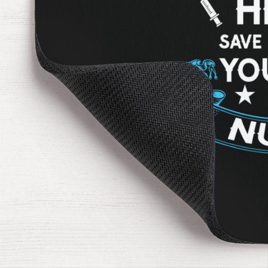 Geschenk für Krankenschwester | Rett One Life You  Mousepad (Ecke)