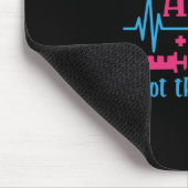 Geschenk für Krankenschwester | Ruhe Behalten und Mousepad (Ecke)