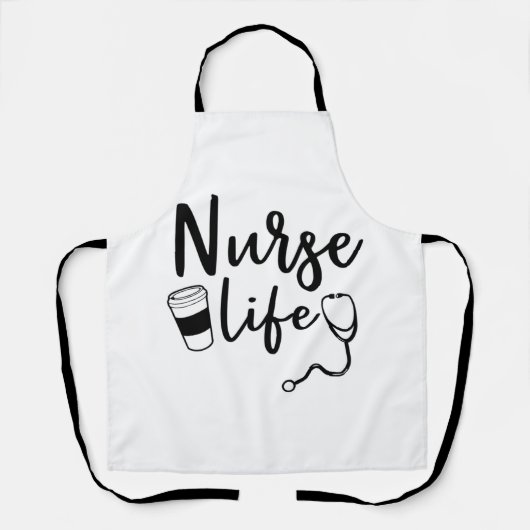 Geschenk für Krankenschwester Schürze (Vorderseite)
