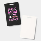 Geschenk für Krankenschwester | Stolze Mama eines  Ausweis (Vorder- & Rückseite)
