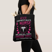Geschenk für Krankenschwester | Unterschätzen Sie  Tasche (Von Nahem)