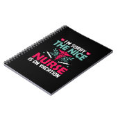 Geschenk für Krankenschwestern Ich bedaure die Nur Notizblock (Linke Seite)