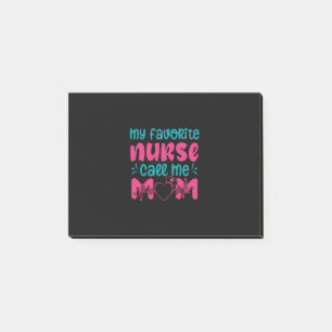 Geschenk für Krankenschwestern   Meine Lieblingskr Post-it Klebezettel