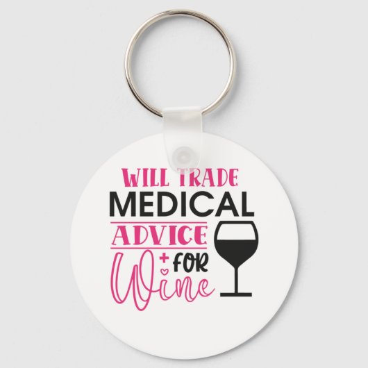 Geschenk für Krankenschwestern wird medizinische B Schlüsselanhänger (Vorderseite)