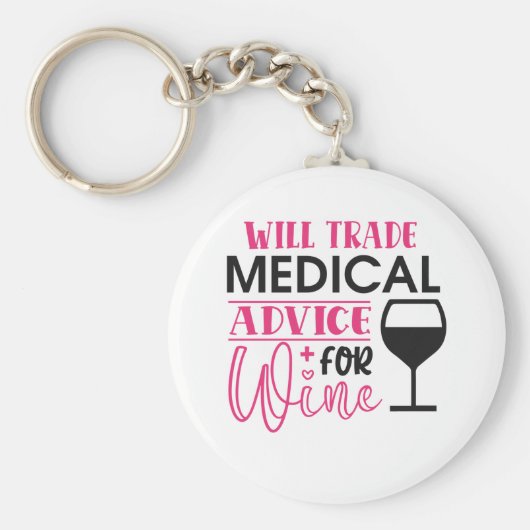 Geschenk für Krankenschwestern wird medizinische B Schlüsselanhänger (Vorne)