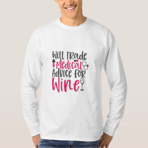 Geschenk für Krankenschwestern wird medizinische B T-Shirt