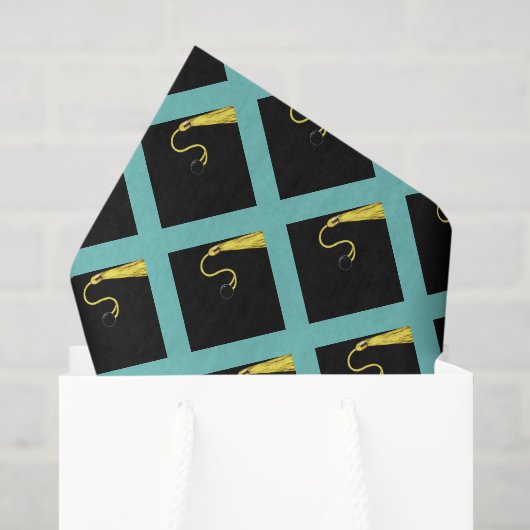 Geschenk für kreativen Abschluss Seidenpapier (Geschenktüte)