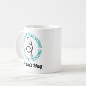 Geschenk für kritische Pflegekräfte Kaffeetasse (Vorderseite Links)