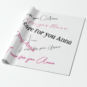Geschenk für kundenspezifische Kostenvoranschläge Geschenkpapier
