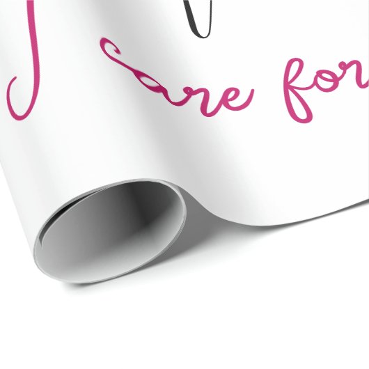 Geschenk für kundenspezifische Kostenvoranschläge Geschenkpapier (Rolleneckpunkt)