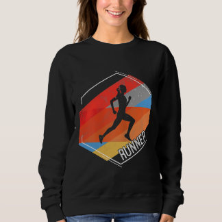 Geschenk für Läuferinnen, Joggerinnen, Teenager-Mä Sweatshirt