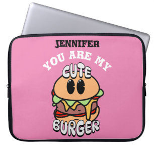Geschenk für Lebensmittel, Niedliche Burger, Süßes Laptopschutzhülle