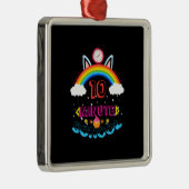 Geschenk für Lehrer | 10 Minuten Schule Ornament Aus Metall (Rechts)