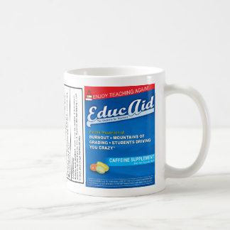 Geschenk für Lehrer: EducAid-Tasse Kaffeetasse