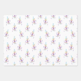 Geschenk für Lehrer Geschenkpapier Set