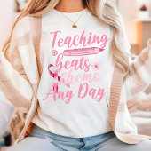 Geschenk für Lehrer, Grundsatz, Krebsbekämpfung, T-Shirt