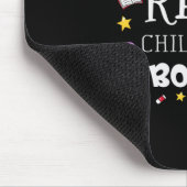Geschenk für Lehrer Ich lese noch Kinderbücher Mousepad (Ecke)