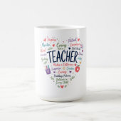 Geschenk für Lehrer Kaffeetasse (Mittel)