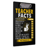 Geschenk für Lehrer | Lehrerinformationen Klemmbrett (Rechts)