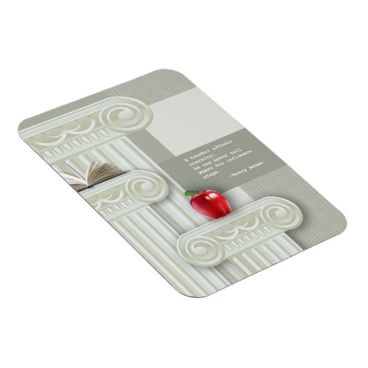 Geschenk für Lehrer Magnet (Rechte Seite)