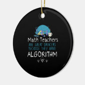 Geschenk für Lehrer | Mathematiklehrer - Algorithm Keramik Ornament (Links)
