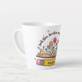 Geschenk für Lehrer Milchtasse (Linke Ecke)