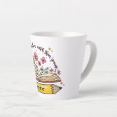 Geschenk für Lehrer Milchtasse (Rechte Ecke)