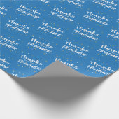 Geschenk für Lehrer mit Sternen Geschenkpapier (Ecke)