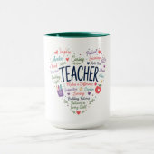 Geschenk für Lehrer Tasse (Zentrum)