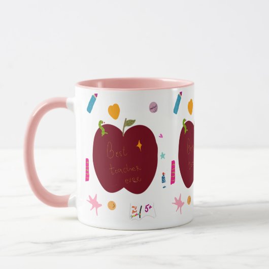 Geschenk für Lehrer - Tasse der Keramik (Links)