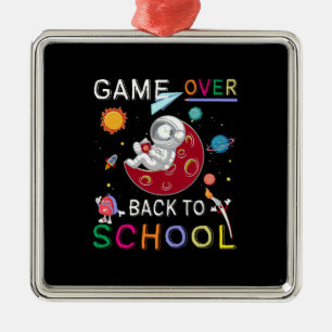 Geschenk für Lehrer Zurück zur Schule Ornament Aus Metall