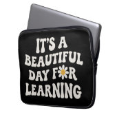 Geschenk für Lehrerleben Es ist ein wunderschöner Laptopschutzhülle (Vorderseite Links)