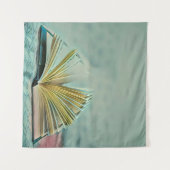 Geschenk für Leseliebte Wandteppich (Vorderseite (Horizontal))