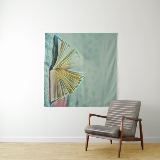 Geschenk für Leseliebte Wandteppich (Beispiel (Horizontal))