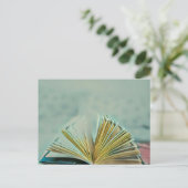 Geschenk für Leseratten Postkarte (Stehend Vorderseite)