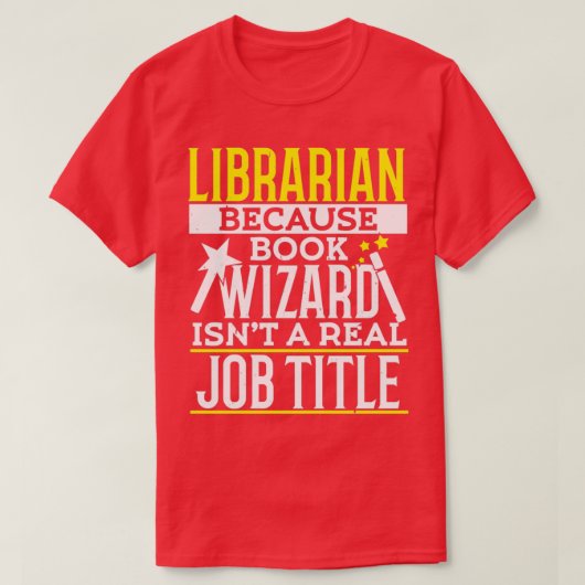 Geschenk für Librarian Funny Librarian Geschenk fü T-Shirt (Design vorne)