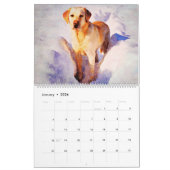 Geschenk für Liebhaber des Golden Labrador Hundes Kalender (Jan 2026)