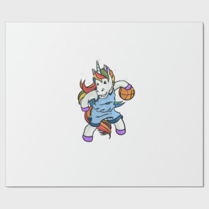Geschenk für Mädchen Basketballspielerin BBaller E Geschenkpapier
