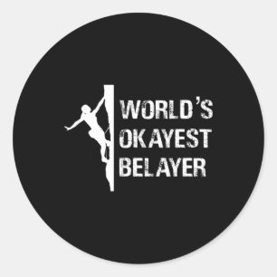 Geschenk für Mädchen, die okayeste Vorlegerin der Runder Aufkleber