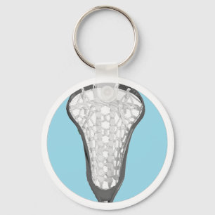 Geschenk für Mädchen-Lacrosse Schlüsselanhänger