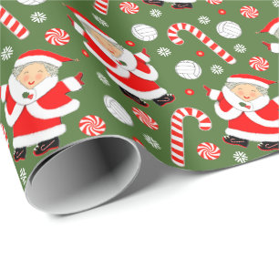 Geschenk für Mädchen-Volleyball-Ferien Geschenkpapier